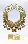 1200-1799级黄金边框
