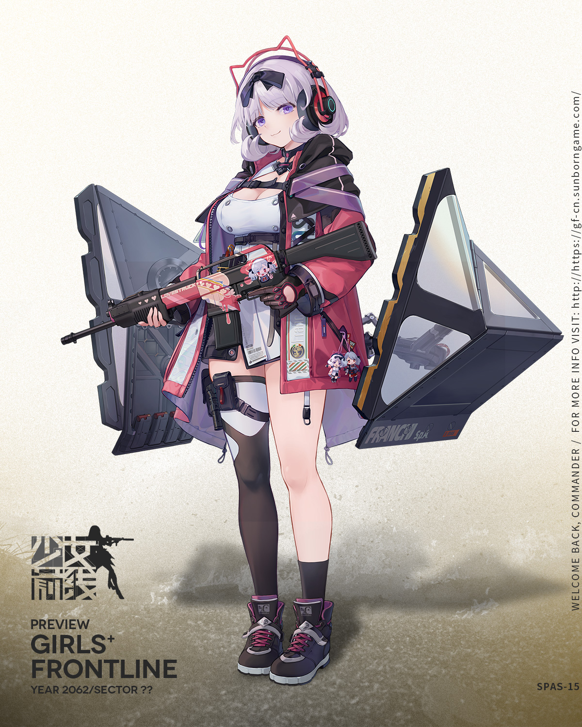 少女前线:SPAS-15 - 萌娘百科_万物皆可萌的百科全书