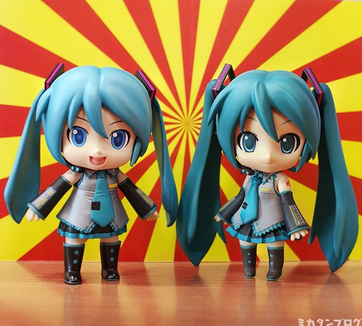 ミクダヨー VS. 初音未來粘土人