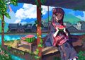 川崎琉美在青岛[3] pixiv ID: 作者：木子翔