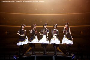 Roselia Edelstein演唱會成員合影 Day1