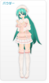在《初音未来 -歌姬计划- 2》中，《初戀終結之時》一曲的關聯形象