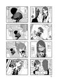 漫画第1话（单行本第1卷第9页）。与春乃的草稿中出现的画面完全一致。