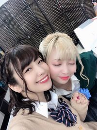 與山崎遙的合照